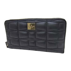 Kate spade(ケイトスペード)ラウンドジップ長財布　PWRU2811 BK