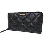 KATE SPADE(ケイトスペード)PWRU1817BK キルティング長財布 ブラック