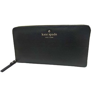 KATE SPADE(ケイトスペード)PWRU2076BK ラウンドジップ長財布 ブラック
