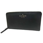 KATE SPADE(ケイトスペード)PWRU2076BK ラウンドジップ長財布 ブラック