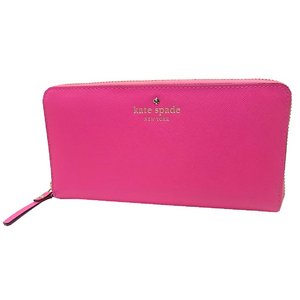 KATE SPADE(ケイトスペード)PWRU2076PK ラウンドジップ 長財布 ピンク