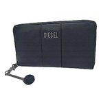 DIESEL(ディーゼル) X01608-PR742-H1145 ラウンドジップ長財布 ブラック