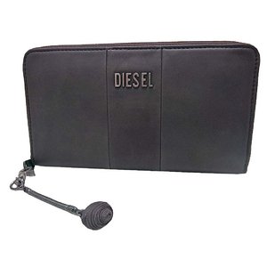 DIESEL(ディーゼル)X01608-PR472-H4336 ラウンドジップ長財布 ブラウン