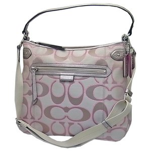 COACH（コーチ）F23918 SIGGD アウトライン シグネチャー ホーボーバッグ