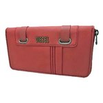 DIESEL（ディーゼル） X01592 PS936 T4062 ラウンドジップ長財布 レッド