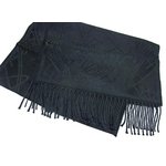 VIVIENNE WESTWOOD（ヴィヴィアンウエストウッド）オーブ柄マフラーF761-005ブラック×ブラック