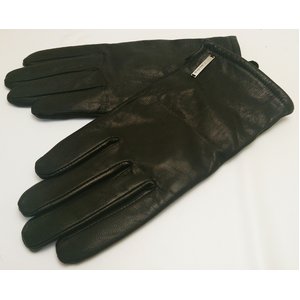 Calvin Klein(カルバンクライン)レザーグローブ 77001-ＢＬＫ
