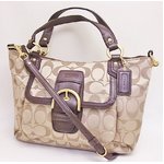 COACH(コーチ)F50084 BKHMA ミニトートクロスボディバッグ マホガニー