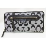 COACH (コーチ) F49469 SV/Z3 シグネチャーラウンドジップ長財布