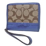 COACH (コーチ) F48800 SVB6X シグネチャーラウンドジップ ウォレット