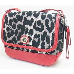COACH (コーチ) F24103 SV/M2 パーカーオセロット ショルダーバッグ