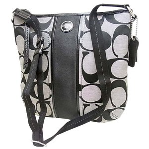 COACH (コーチ) F21905 SBWBK シグネチャーストライプ ショルダー