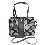 COACH(コーチ)F22907 SBWBK シグネチャーミニキャリオールトートバッグ