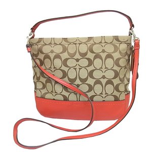 COACH(コーチ)F49158 SKHVR パーカーシグネチャーミニダッフルバッグ