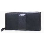 COACH(コーチ)F49159 SBKBK シグネチャーラウンドジップ長財布