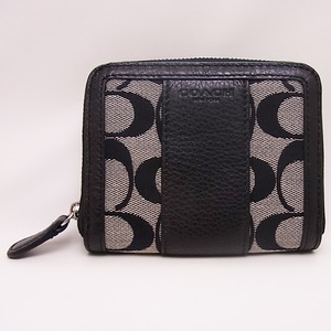 COACH(コーチ) F51774 SBWBK ラウンドジップウォレット