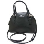 COACH(コーチ) ペイトンレザーミニドームサッチェル F32582 SV/BK