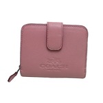COACH(コーチ) F52714 SVDQ7 ミディアム　ラウンドジップ　ウォレット