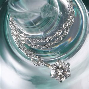 純プラチナ0.2ctダイヤモンドペンダント/ネックレス 商品画像