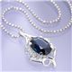 1.5ct サファイヤダイヤペンダント