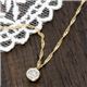 18金イエローゴールド（K18YG） 0.27ct ダイヤモンドペンダント/ネックレス - 縮小画像1