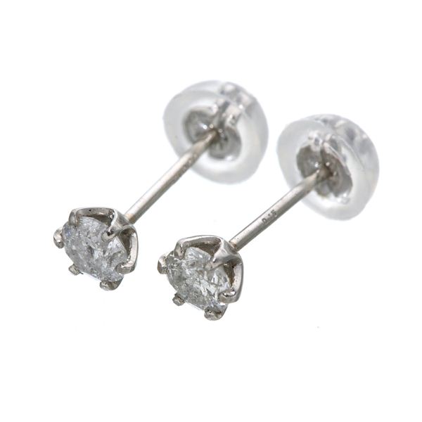 プラチナ0.3ct ダイヤモンドピアス