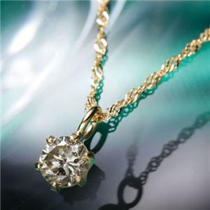 K18YGブラウンダイヤモンドペンダント/ネックレス 商品画像