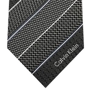 Calvin Klein （カルバンクライン） ネクタイ N-CKL-A00114 Black系 - 拡大画像