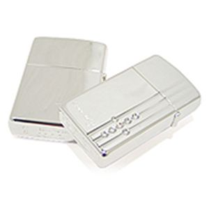 ZIPPO(ジッポー) ライター (2個セット)BS-ZIP-A0064 Silver 写真3