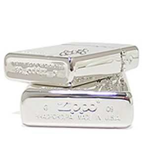 ZIPPO(ジッポー) ライター (2個セット)BS-ZIP-A0064 Silver 写真4