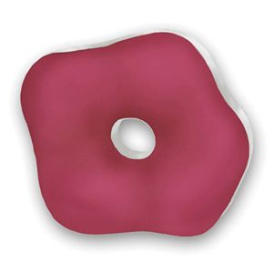 relaxia デイジークッション Sサイズ ローズ - 拡大画像