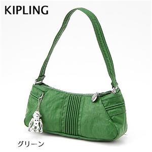 【新作大人気モデル】kipling ミニショルダーバッグ XENA グリーン - 拡大画像