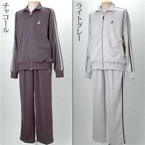 KANGOL SPORT ジャージスーツ　ポケット×２　13101 ライトグレー M - 拡大画像