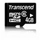 Transcend(�ȥ�󥻥��) 4GB micro SDHC������ TS4GUSDC 4�祻�å�