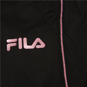 FILA(フィラ) レディースウィンドスーツ ブラック L 2枚目