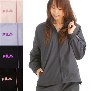 FILA(フィラ) レディースウィンドスーツ ブラック L 4枚目