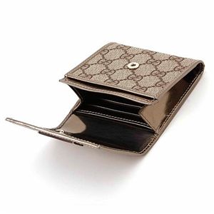 GUCCI（グッチ）ミニウォレット　JOY　190332FCIIG ガンメタル
