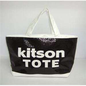 kitson(キットソン) シークインEWトート 3957 ブラック/ホワイト