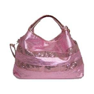 SENOFICH（セノ・フィッチ） PVC & スパンコールバッグ SF23 PINK (386664)