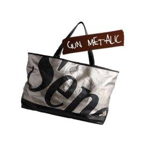 SENOFICH（セノ・フィッチ） SF30 ショッピングトートバッグ GUN METALLIC (387345)