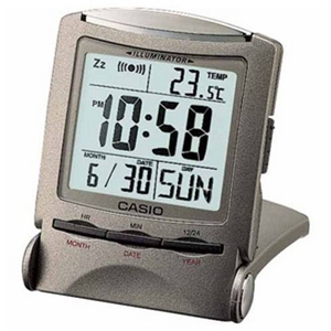CASIO（カシオ） 温度計付きアナログトラベルクロック　PQ-50J-8 - 拡大画像
