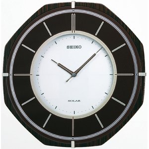 SEIKO CLOCK(セイコークロック) 電波ソーラー壁掛け時計 SF502B