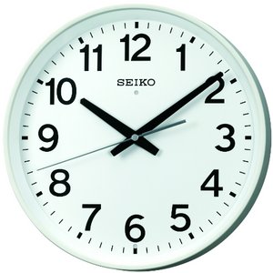SEIKO CLOCK(セイコークロック) オフィスタイプ スタンダード電波掛け時計 KX317W - 拡大画像