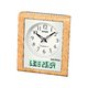 CASIO(カシオ) 温度・湿度計付き目覚まし電波時計 アナログ 置時計 TQT-351NJ-7JF