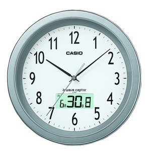 CASIO（カシオ） デジタル日付表示付き電波掛け時計 IC-1010J-8JF