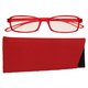 スイートアイ メラニンレンズ 度付きPC眼鏡　SE01 Ruby 赤 +0.50 - 縮小画像3