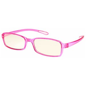 スイートアイ メラニンレンズ PC眼鏡　SE01 Rose ローズピンク - 拡大画像