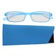 スイートアイ メラニンレンズ PC眼鏡　SE01 aqua アクア ブルー 青 - 縮小画像3