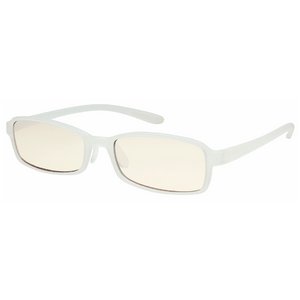 スイートアイ メラニンレンズ 度付きPC眼鏡　SE01 Lily リリー ホワイト +0.50 - 拡大画像