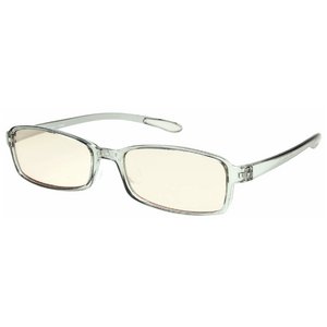 スイートアイ メラニンレンズ PC眼鏡　SE01 Smoke スモーク グレー 灰色 - 拡大画像